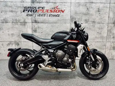 2022 Triumph Trident 660 ABS Seulement 12396 KM CONDITION SHOWROOM, COMME NEUVE, AUBAINE >>> FINANCE...