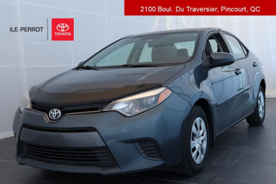 2015 Toyota Corolla LE AUT AC CAM RECUL BLUETOOTH BELLE CONDITIO