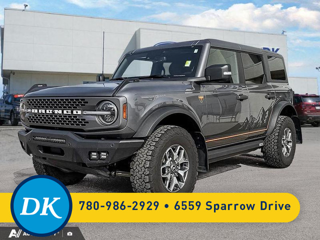 2023 Ford Bronco Badlands w/Leather, Hard Top, Navigation, and M in Cars & Trucks in Edmonton