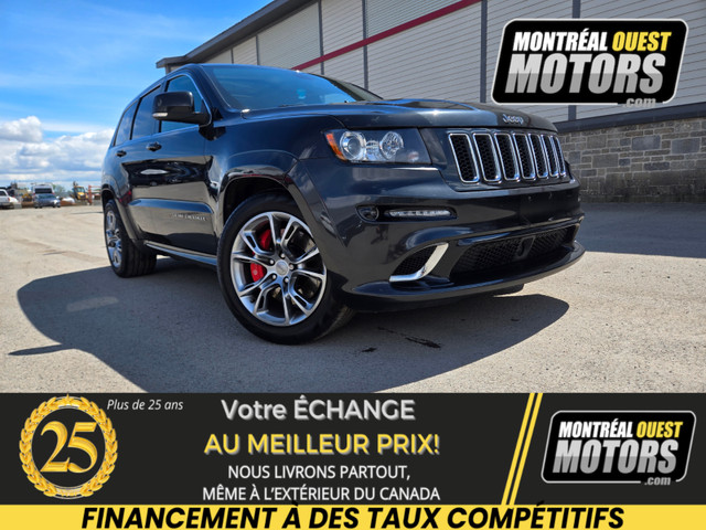 2012 Jeep Grand Cherokee SRT8 / 470HP / AWD / BREMBO TOUT ÉQUIPÉ in Cars & Trucks in West Island