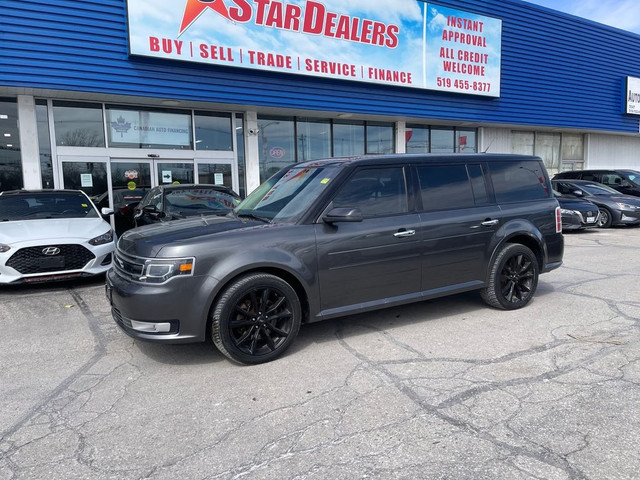  2019 Ford Flex LEATHER H-SEATS R-CAM MINT! WE FINANCE ALL CREDI in Cars & Trucks in London - Image 2