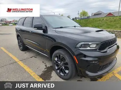Recent Arrival! Check out this sweet Black 2022 Dodge Durango GT Plus! This Durango is very well equ...