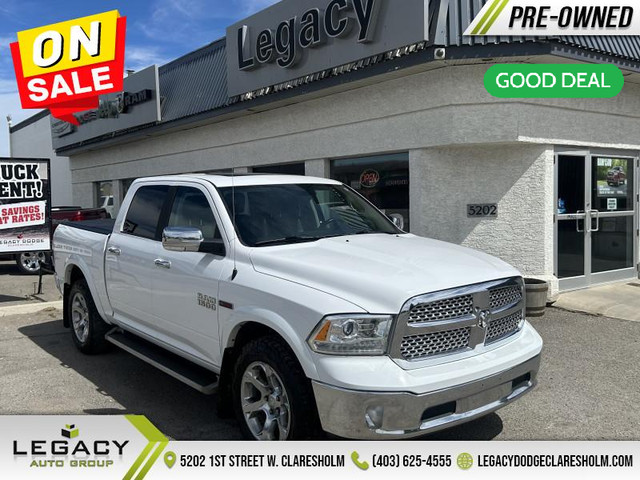 2017 Ram 1500 Laramie - Leather Seats - Cooled Seats in Cars & Trucks in Lethbridge