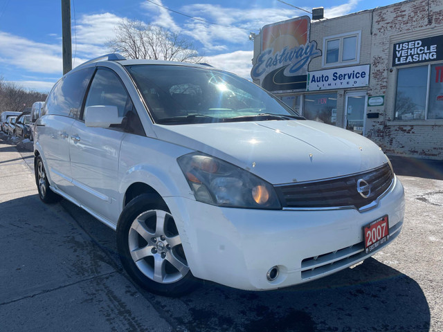 2007 Nissan Quest LEATHER- 7 SEATER- SAFETY INCLUDED in Cars & Trucks in St. Catharines