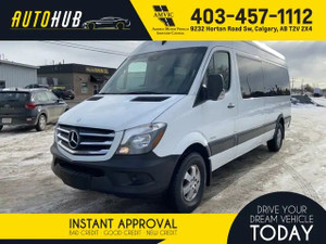 2014 Mercedes-Benz Sprinter Wagon High Roof V6 3.0L DIESEL 170 5 speed automatic