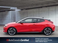 Recent Arrival! Veloster Turbo, Racing Red w/Black Roof, Black Leather, Air Conditioning, Alloy whee... (image 3)