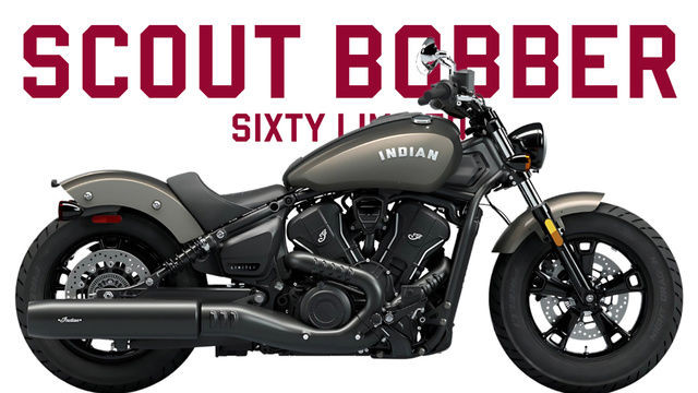 2025 Indian Motorcycle SCOUT SIXTY BOBBER LIMITED in Street, Cruisers & Choppers in Delta/Surrey/Langley