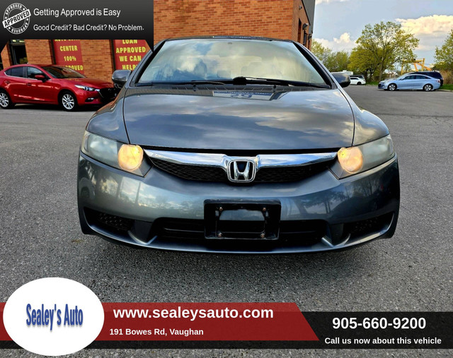 2009 Honda Civic 4dr Auto EX-L | NO ACCIDENTS | LEATHER | SUNROO in Cars & Trucks in Markham / York Region - Image 2