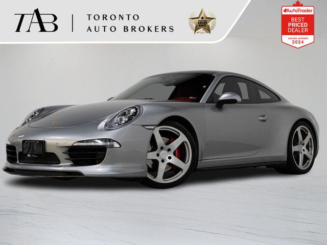 2015 Porsche 911 CARRERA 4S | RED LEATHER | PREMIUM PKG | 20 IN in Cars & Trucks in Mississauga / Peel Region