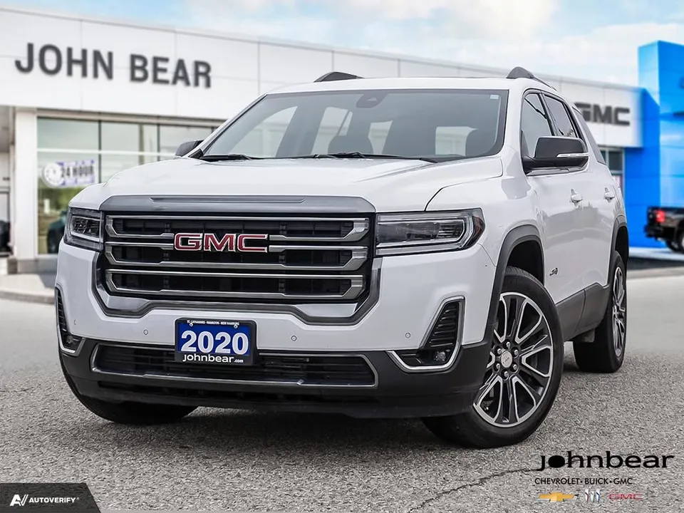 2020 GMC Acadia FULLY LOADED! LEASE RETURN!