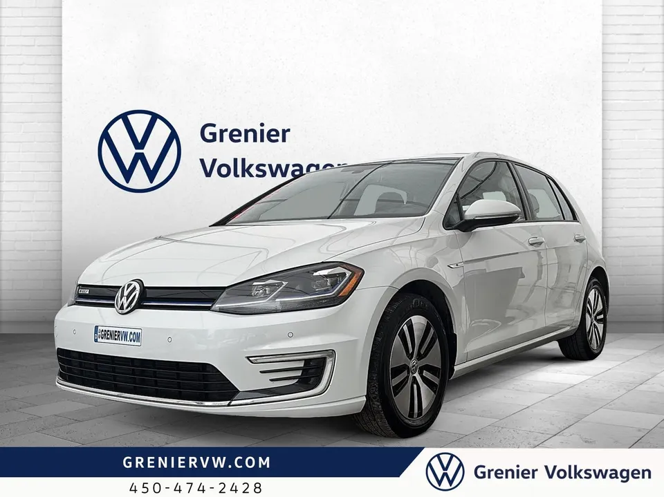 2020 Volkswagen E-Golf COMFORTLINE+ENS. TECH+SIMILICUIR ÉLECTRIQ