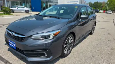 Why Choose the 2023 Impreza Sport?The Sport trim elevates the Impreza experience, offering a dynamic...