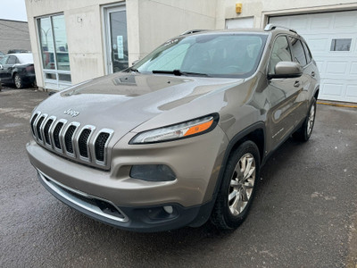 2016 Jeep Cherokee Limited V6 4X4 AUTOMATIQUE FULL AC MAGS CUIR 