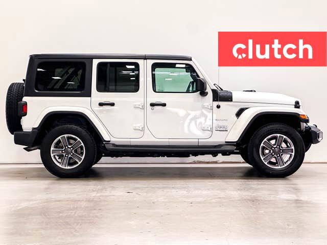 2020 Jeep Wrangler Unlimited Sahara 4X4 w/ Apple CarPlay, Heated in Cars & Trucks in City of Toronto - Image 4