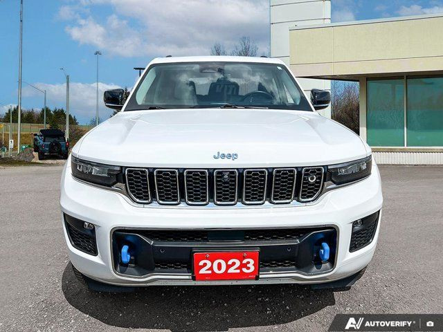 2023 Jeep Grand Cherokee 4xe Overland | WHITE LEATHER SEATS in Cars & Trucks in Kitchener / Waterloo - Image 3