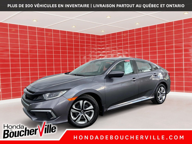 2021 Honda Civic Sedan LX CLIMATISEUR, CARPLAY ET ANDROID in Cars & Trucks in Longueuil / South Shore