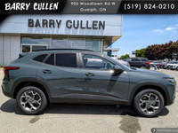 The 2025 Chevrolet Trax LT in a sophisticated gray hue offers impeccable handling with its front-whe... (image 1)