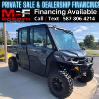 2024 CAN AM DEFENDER MAX LIMITED HD10 (FINANCING AVAILABLE)