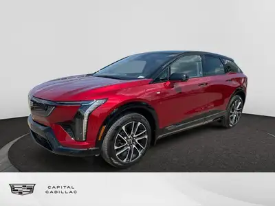 This 2025 Cadillac OPTIQ in Radiant Red Tintcoat is equipped with AWD and Electric engine. Check out...