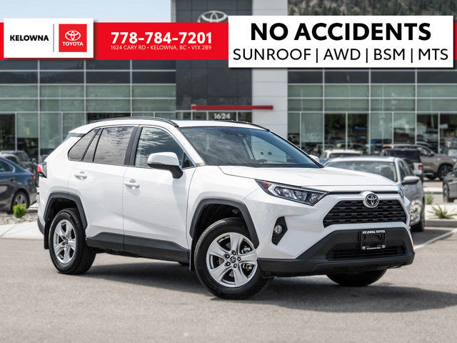 2021 Toyota RAV4 XLE | NO ACCIDENTS | ONE OWNER | SUNROOF | BSM in Cars & Trucks in Kelowna