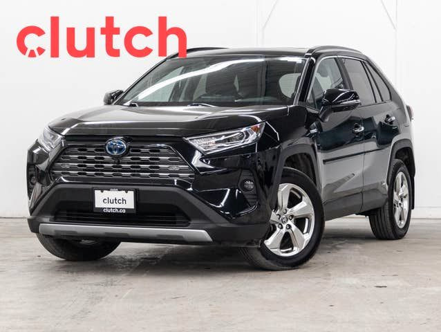 2021 Toyota RAV4 Hybrid Limited AWD w/ Apple CarPlay & Android A in Cars & Trucks in City of Toronto