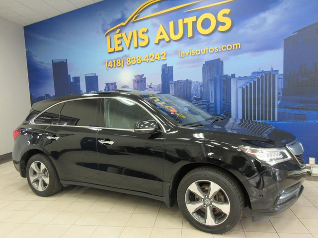 ACURA MDX 2016 SH-AWD 7 PASSAGERS / CUIR NOIR / TOIT OUVRANT / in Cars & Trucks in Lévis - Image 2