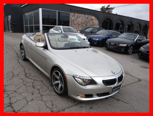 2008 BMW 6 Series 650I CONVERTIBLE *LEATHER/POWER TOP/ALLOYS/LOW KMS!!!*