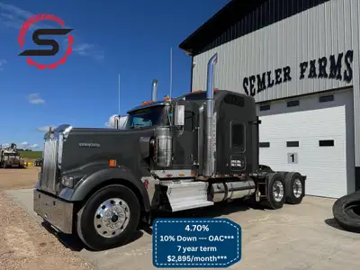 Motor just rebuilt!! 2018 Kenworth W900L Tandem Truck with 3in. product pump. KMS: 416,523 HRS: 12.7...