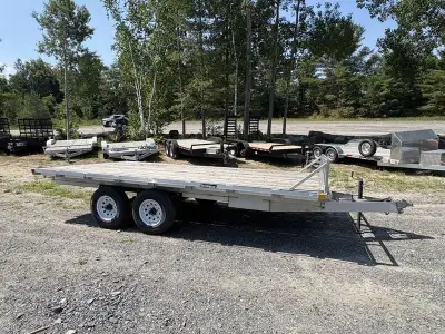 RC Trailers Deckover 102" x 16' GVWR: 9999lbs AXLES:(2) 5200 lbs Axles w/Easy Lube Spindles BRAKES:...