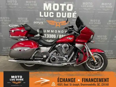 Kawasaki Voyager 1700 ABS 2014 76 305 KM FREINS ABS ET COMBINÉS K-ACT RADIO CRUISE CONTROL ORDINATEU...