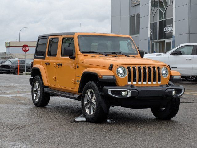 2021 Jeep Wrangler Unlimited Sahara-Leather-LED & Cold Weather in Cars & Trucks in Calgary - Image 2