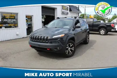 ***Tout nos véhicules sont inspectés, réparés et certifiés, AMVOQ, inclue dans le prix*** *Trailhawk...