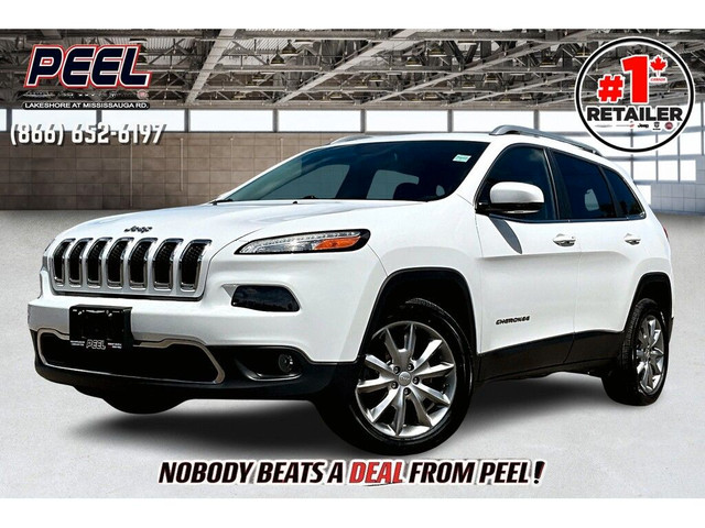 2018 Jeep Cherokee Limited | Heated Nappa Leather | 8.4 NAV | 4X in Cars & Trucks in Mississauga / Peel Region