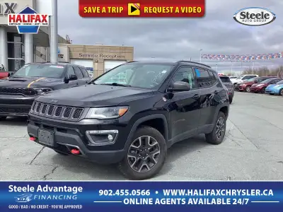 2018 Jeep Compass Trailhawk - NAV, PANO ROOF, HEATED LEATHER SEA