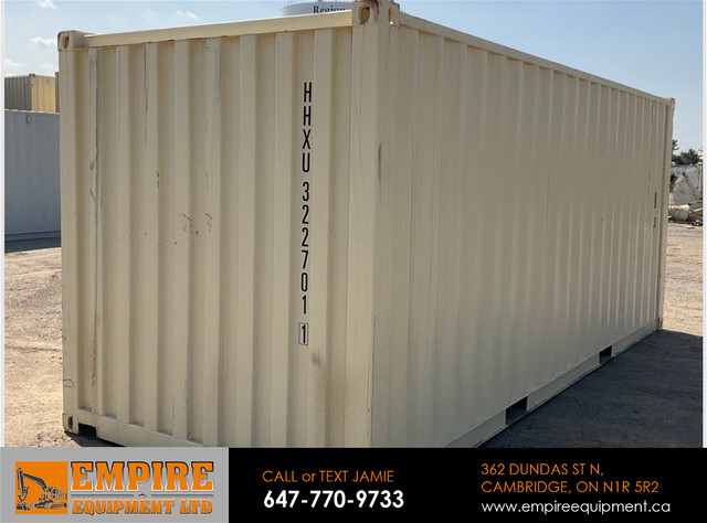 2023 20FT SEA-CONTAINERS | LIKE-NEW CONDITION | HARDWOOD FLOORIN in Heavy Equipment in Cambridge - Image 4