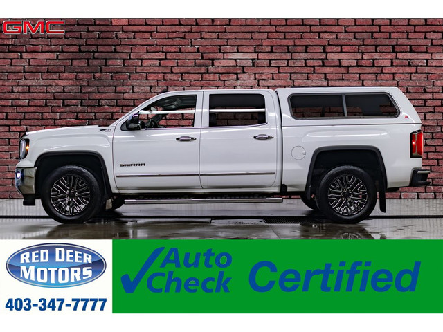 2018 GMC Sierra 1500 4x4 Crew Cab SLT Z71 Leather Roof Nav BCam in Cars & Trucks in Red Deer