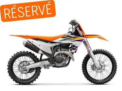 2024 KTM 350 SX-F Faites vite PROMOTION de 750.0$ valide jusqu'au 07/07/2025. Financement à partir d...