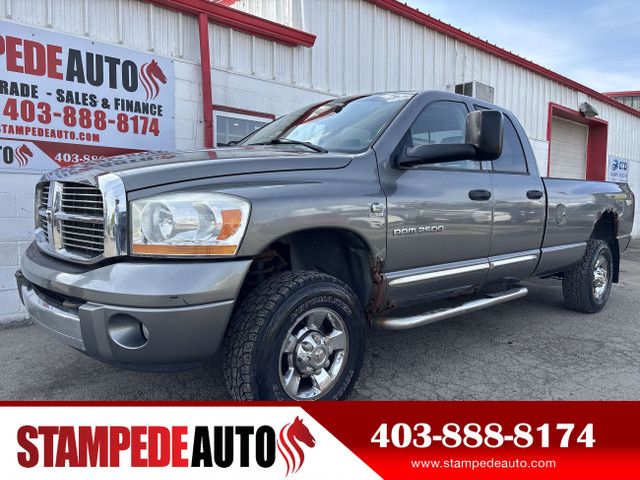 2006 Dodge Ram 2500 LARAMIE | 5.9L CUMMINGS DIESEL ENGINE | 4X4  in Cars & Trucks in Calgary