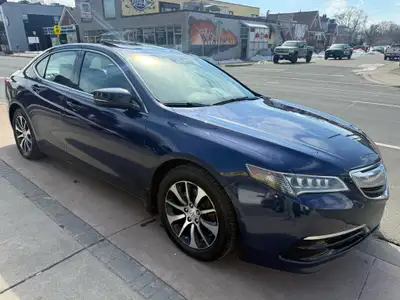 2017 ACURA TLX TECH PKG 2.4L 4 CYLINDER FWD 193,000 KM NO ACCIDENT CARFAX AVAILABLE! TWO OWNERS ONTA...
