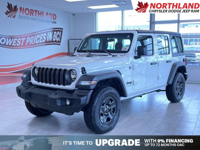 2025 Jeep Wrangler Sport | 4X4 | Backup Camera | Bluetooth in Cars & Trucks in Prince George
