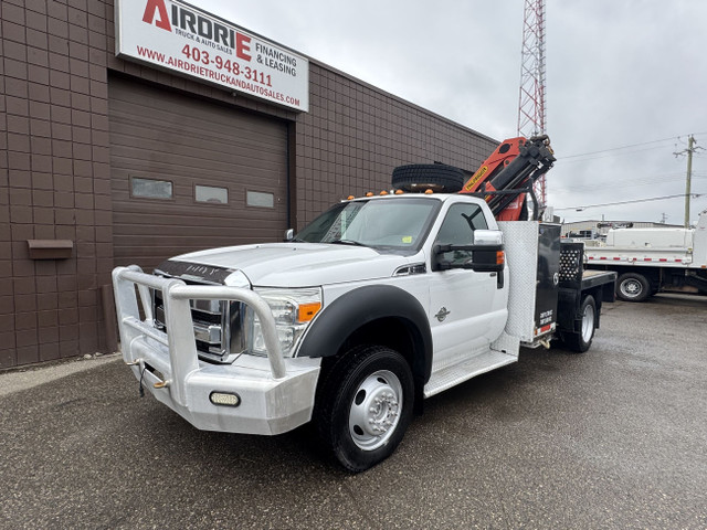 2012 Ford Super duty F-550 XLT Boom Truck in Cars & Trucks in Calgary - Image 2