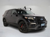 This 2021 Ford Explorer ST blends commanding performance with upscale utility in a bold Black finish... (image 1)