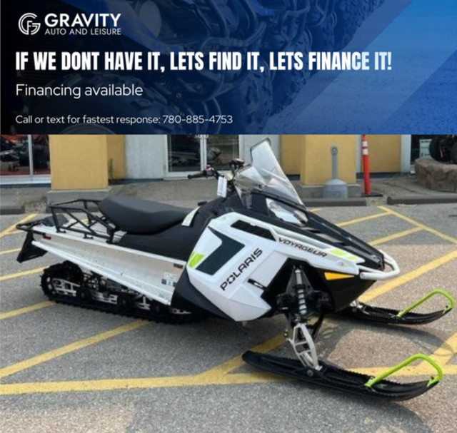 NEW 2025 Polaris 550 VOYAGEUR 144" ONLY $74 B/W WITH 0 DOWN!!✅✅✅ in Snowmobiles in Strathcona County