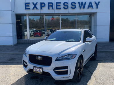  2019 Jaguar F-PACE R-Sport 30T, AWD, R-SPORT, LEATHER, SUNROOF,