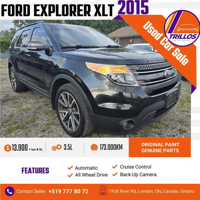 2015 Ford Explorer XLT in Cars & Trucks in London