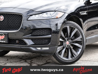 2018 Jaguar F-PACE 30t Portfolio Santorini Black Metallic *PANORAMIC ROOF*, *NAVIGATION*, *BLUETOOTH... (image 1)