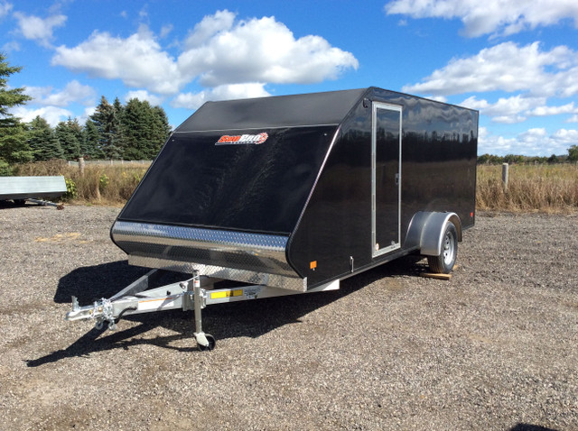 2023 Sno Pro 7x16 Hybrid All Aluminum Enclosed ATV/Snowmobile Tr in Cargo & Utility Trailers in Oakville / Halton Region