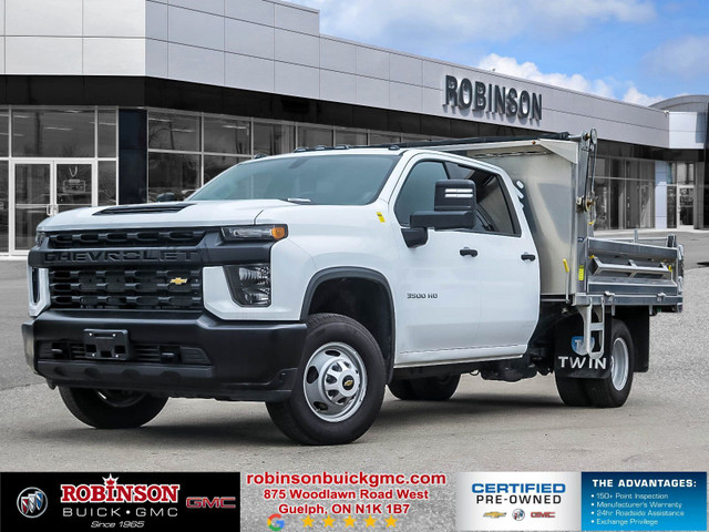 2022 Chevrolet 3500 Crew Cab with Dump Box in Cars & Trucks in Guelph