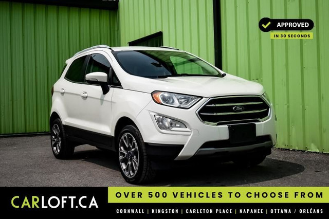 2020 Ford EcoSport Titanium 4WD • SUNROOF • HEATED LEATHER • NAV in Cars & Trucks in Cornwall