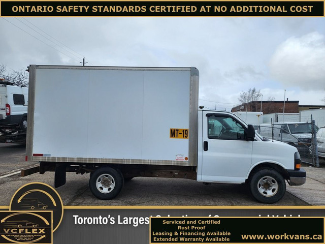  2016 GMC Savana G3500 - 12Ft Box - V8 Gas - Tow Package - Low K in Cars & Trucks in City of Toronto